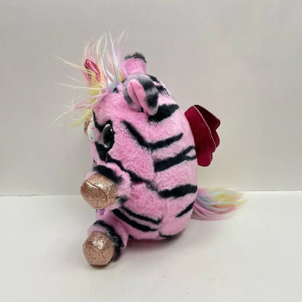 Rainbocorn | Wild Heart Surprise TV Unicorn Zebra Series 3 Collectible Plush 11”
